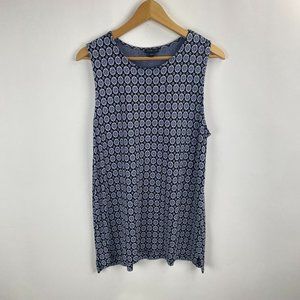 J.Jill Wearever Collection Medallion Print Tunic Top